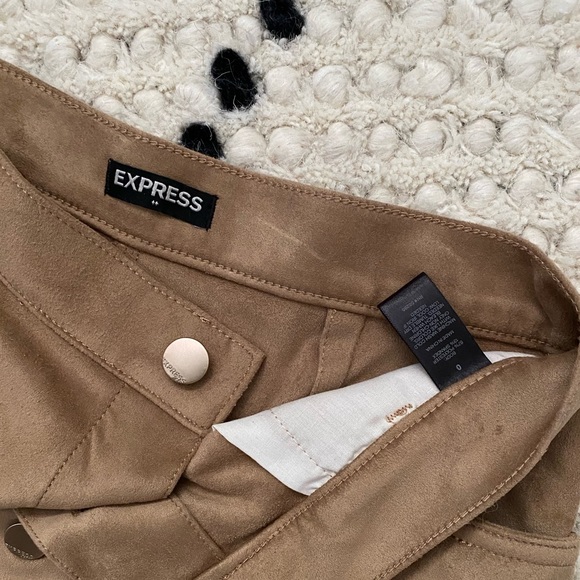 Faux Suede Mini Skirt - Picture 4 of 4